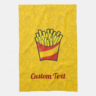 French Fries Kitchen Towel