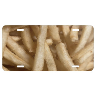French Fries License Plate