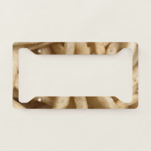 French Fries License Plate Frame
