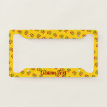 French Fries License Plate Frame