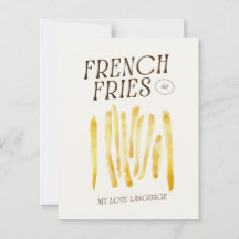 French Fries Lovers Funny