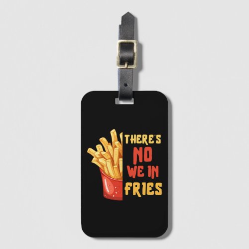 French_fries Luggage Tag