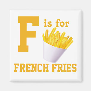 French Fries Magnet