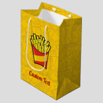 French Fries Medium Gift Bag