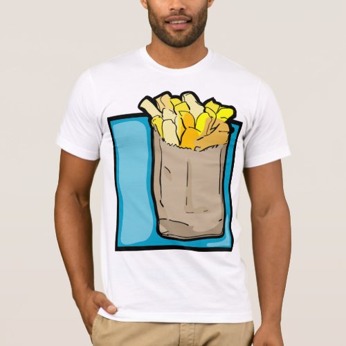 French Fries Mens T_Shirt