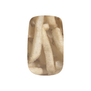 French Fries Minx Nail Art
