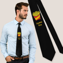 French Fries Neck Tie