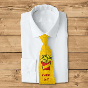 French Fries Neck Tie
