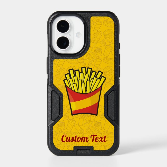French Fries Otterbox iPhone Case (Back)