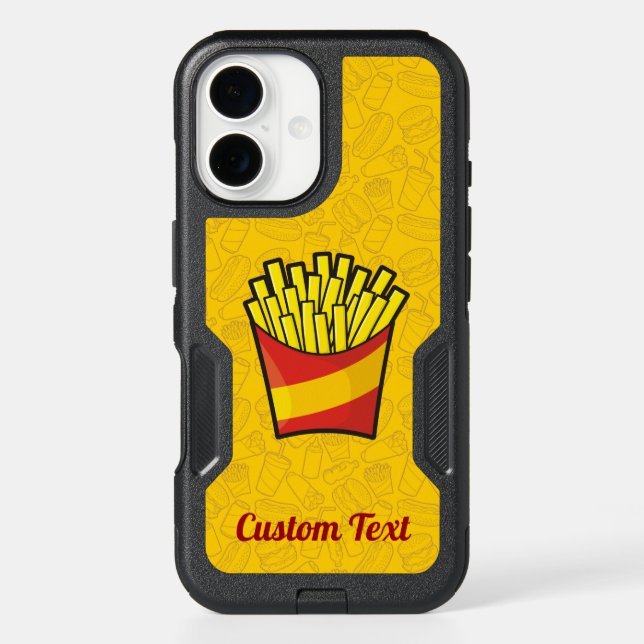French Fries Otterbox iPhone Case (Back)