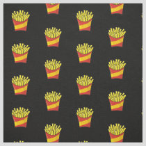 French Fries Pattern Fabric