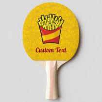 French Fries Ping-Pong Paddle