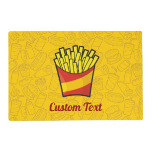 French Fries Placemat