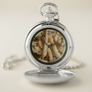 French Fries Pocket Watch