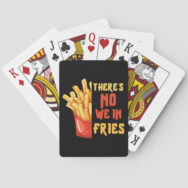 French-fries Poker Cards (Back)