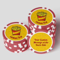 French Fries Poker Chips