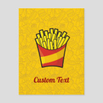 French Fries Postcard