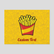 French Fries Postcard