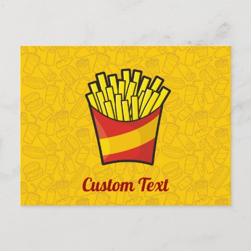 French Fries Postcard