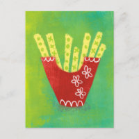 French Fries Postcard
