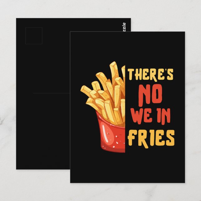 French-fries Postcard (Front/Back)