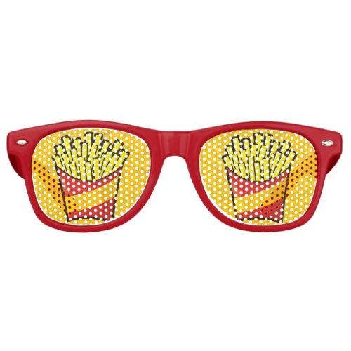 French Fries Retro Sunglasses