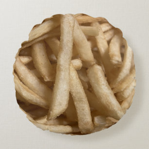 French Fries Round Pillow