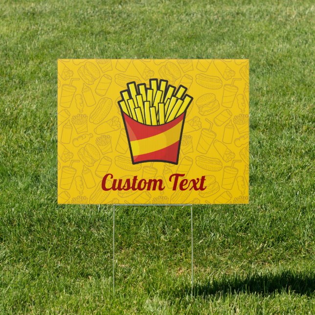 French Fries Sign (Insitu)