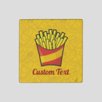 French Fries Stone Magnet