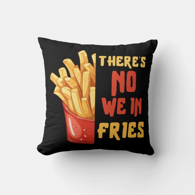 French-fries Throw Pillow (Front)