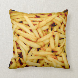 French Fries Throw Pillow