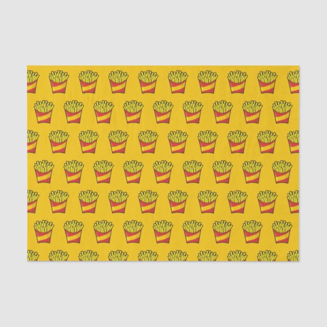 French Fries Tissue Paper (Front)