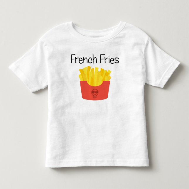 French Fries Toddler T-shirt (Front)