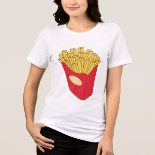 French Fries  Tri-Blend Shirt