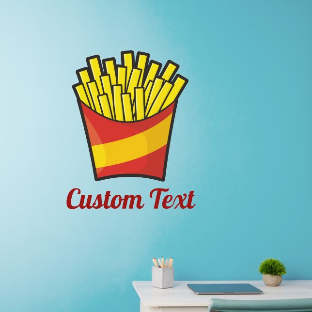 French Fries Wall Decal (Home Office)