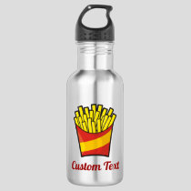 French Fries Water Bottle