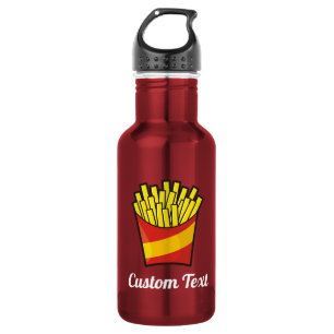 French Fries Water Bottle