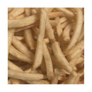 French Fries Wood Wall Art