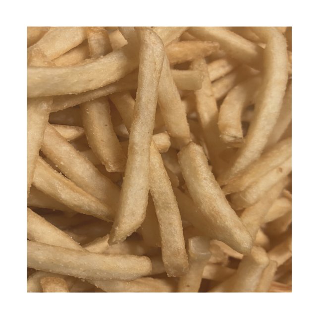 French Fries Wood Wall Art (Front)