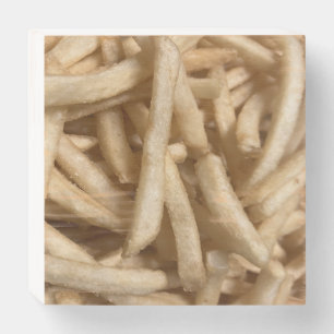 French Fries Wooden Box Sign