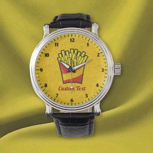 French Fries Wrist Watch