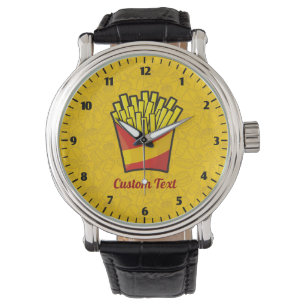 French Fries Wrist Watch