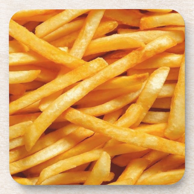 French Fry Beverage Coaster (Front)