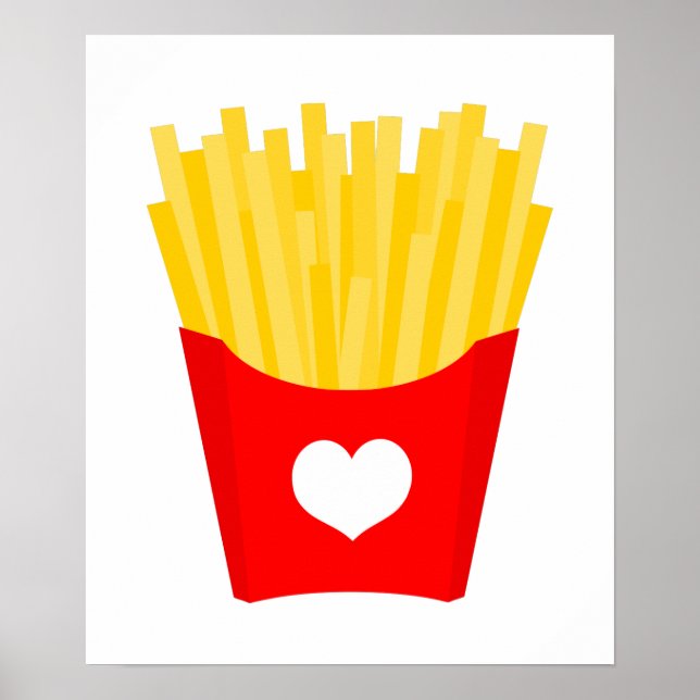 French Fry Love Poster (Front)