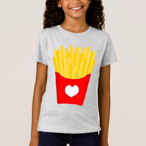 French Fry Love T_Shirt