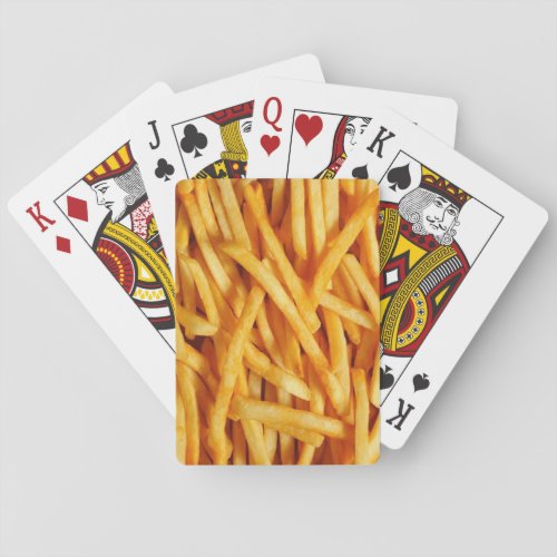 French Fry Poker Cards