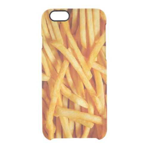 French Fry Clear iPhone 66S Case