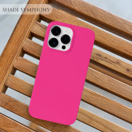 French Fuchsia One of Best Solid Pink Shades For Case-Mate iPhone 14 Pro Max Case