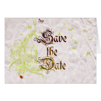 French Garden Save The Date 1 Cards
