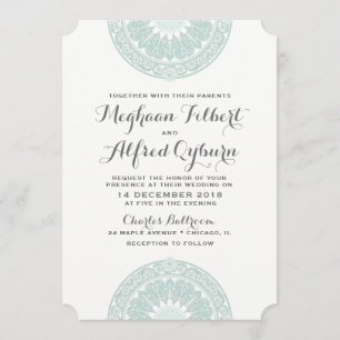French Garden Wedding Invitations from Versailles